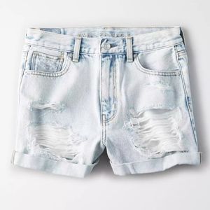 AE Denim Mom Shorts